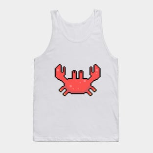 love crab pixel art Tank Top